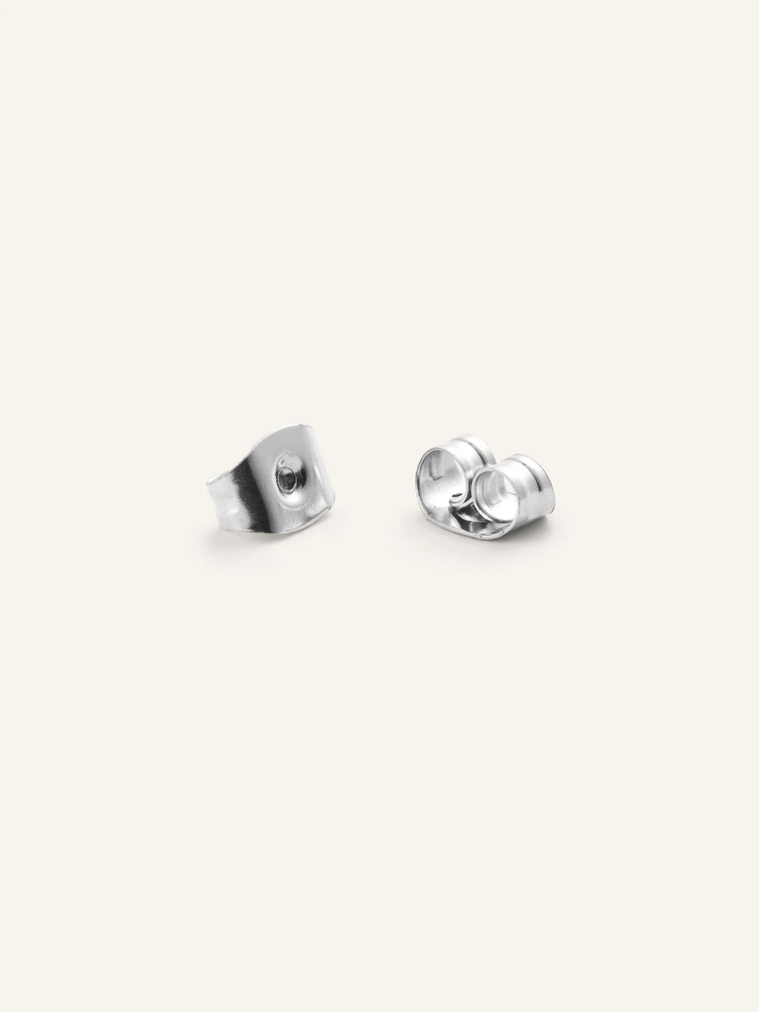 Belle White Medium Studs - Image 8