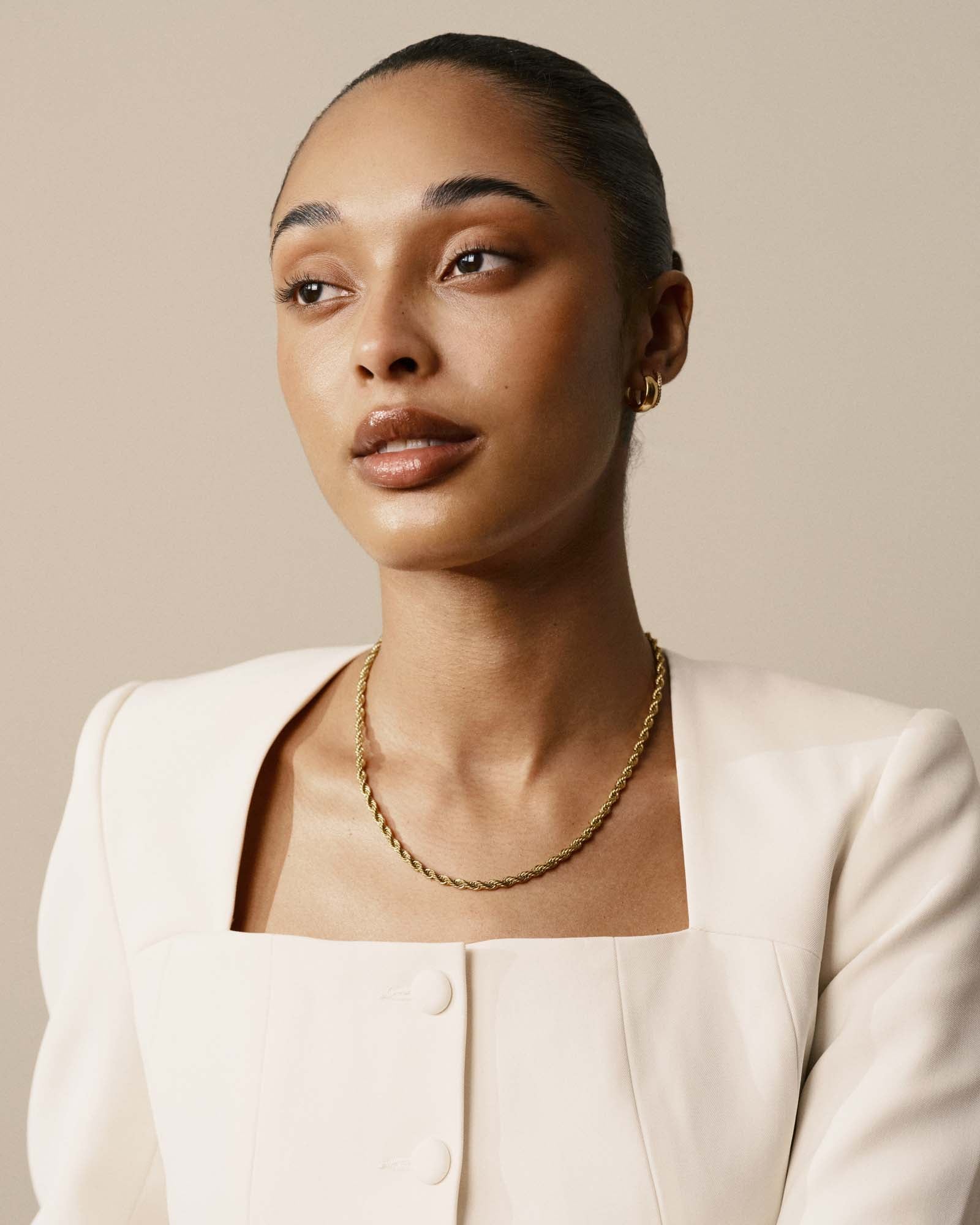 Bold Rope Chain Necklace - Image 2