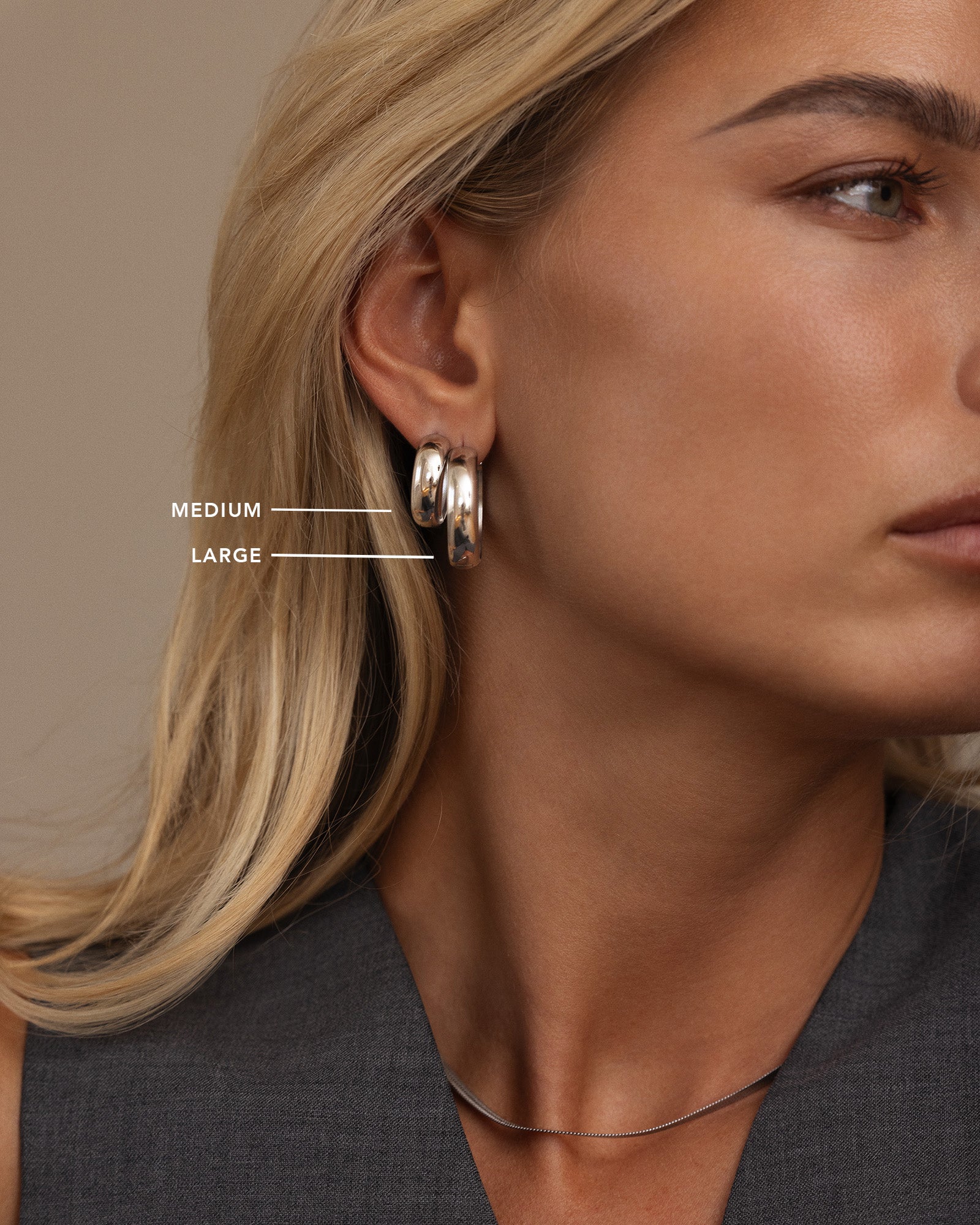 Brave Medium Hoops - Image 7