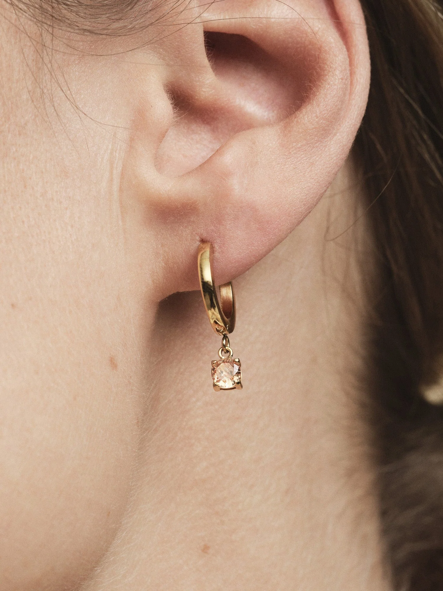 Jolie Champagne Hoops - Image 3