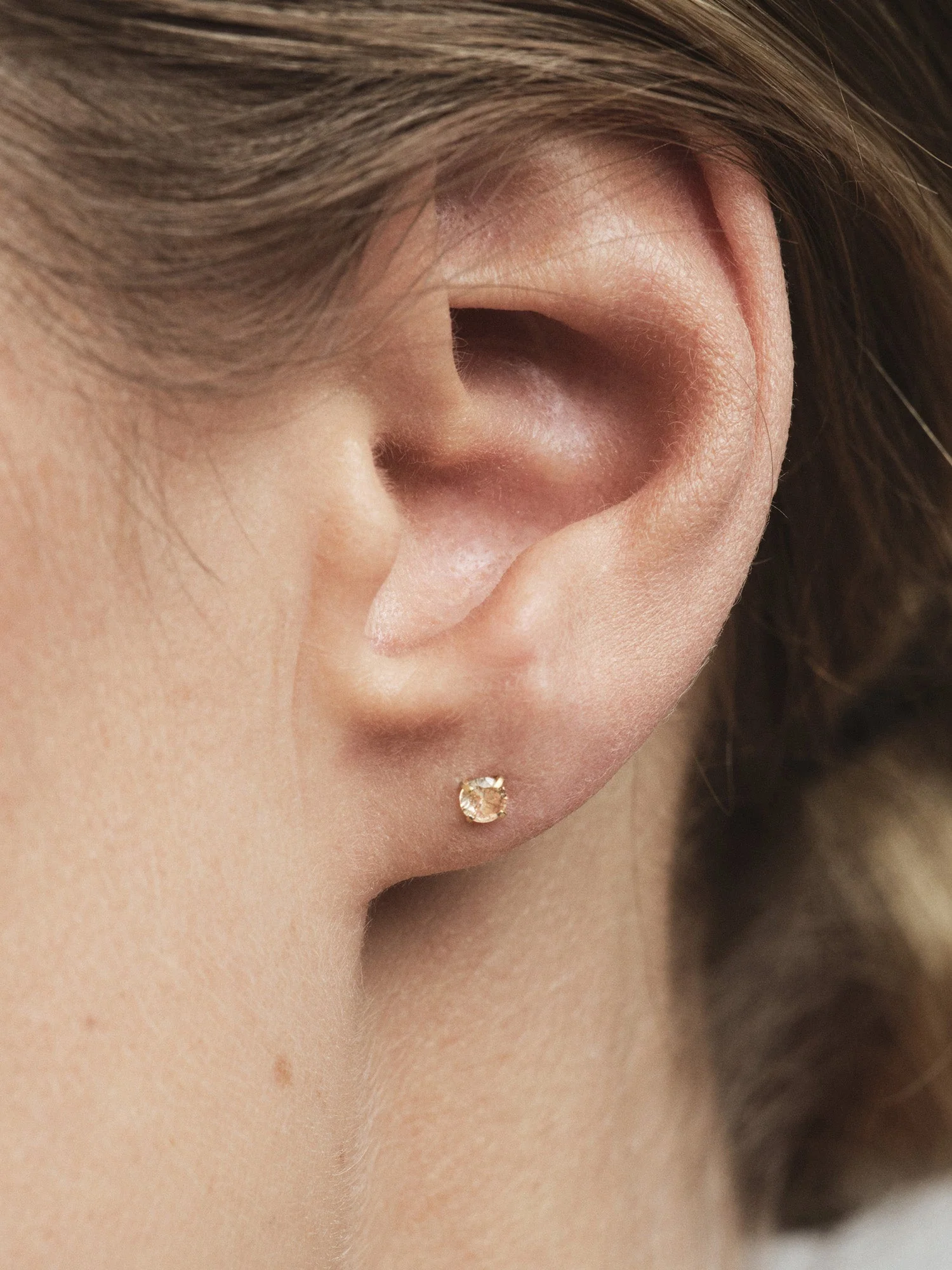 Jolie Champagne Small Studs - Image 7