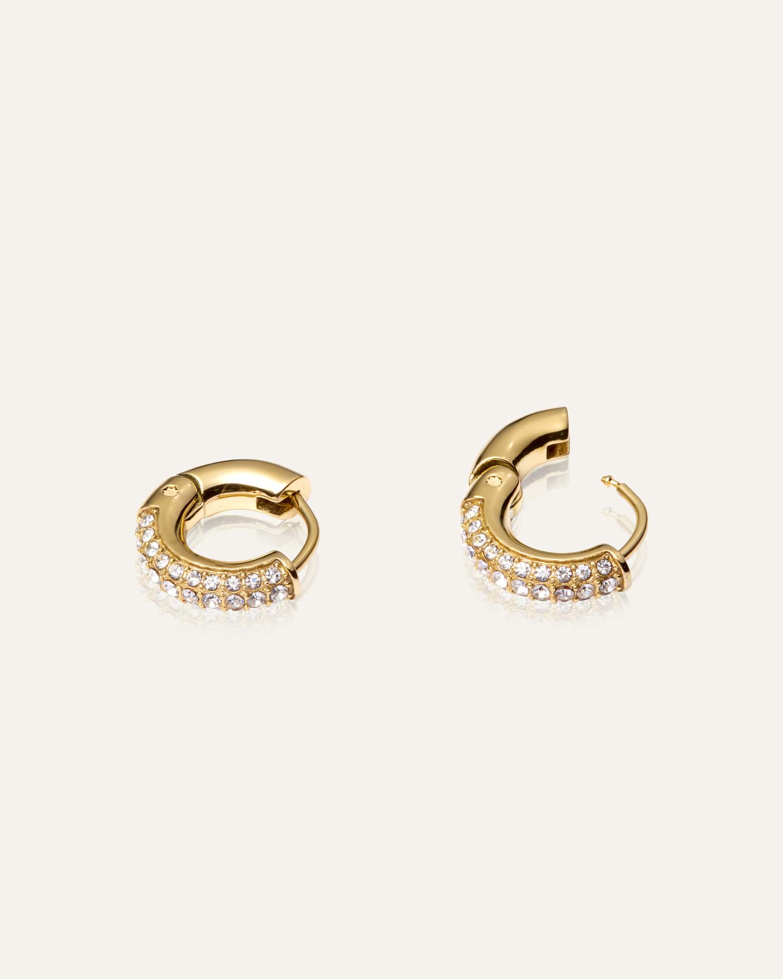 Pavé everyday small hoops - Image 4