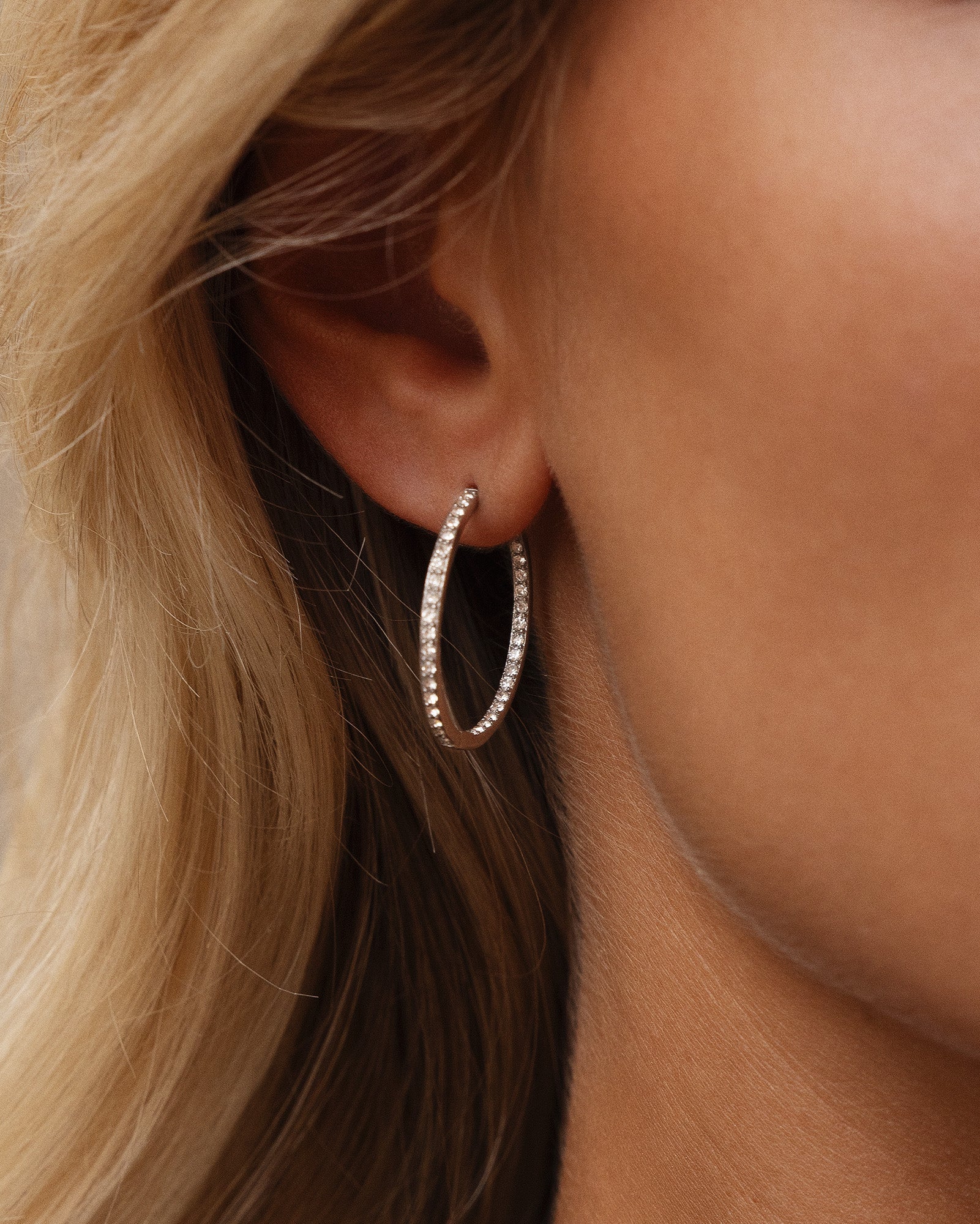 Sparkle Extra Large Hoops - Image 6