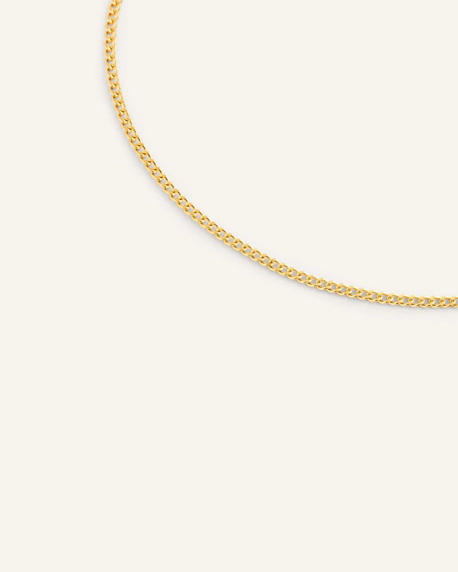 Thin Curb Chain Bracelet - Image 5