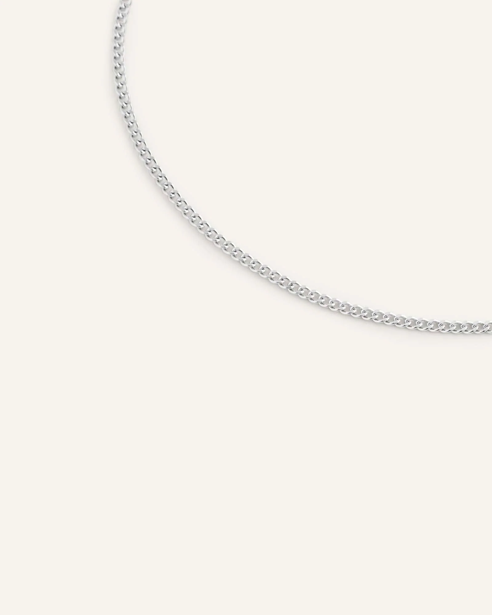 Thin Curb Chain Bracelet - Image 5