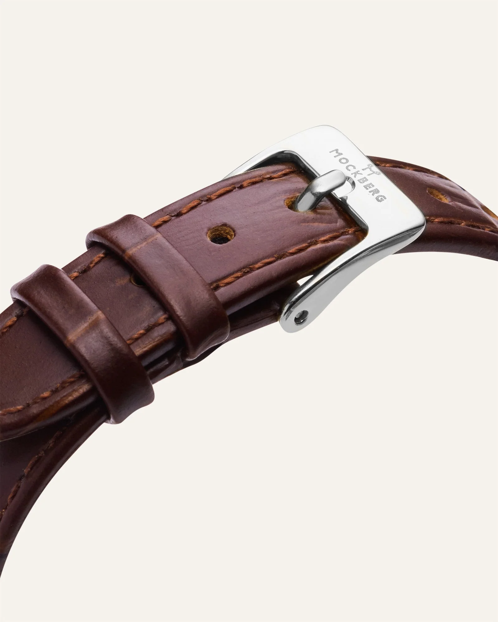 Timeless Brown Leather Watch - Image 6